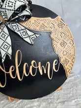 Load image into Gallery viewer, Everyday Door Hanger – Southwest Style Welcome (20")