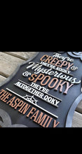 Load image into Gallery viewer, Halloween Door Hanger – Personalized Tombstone