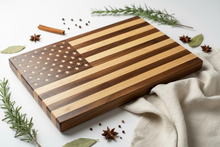 Load image into Gallery viewer, Charcuterie / Cutting Board – American Flag