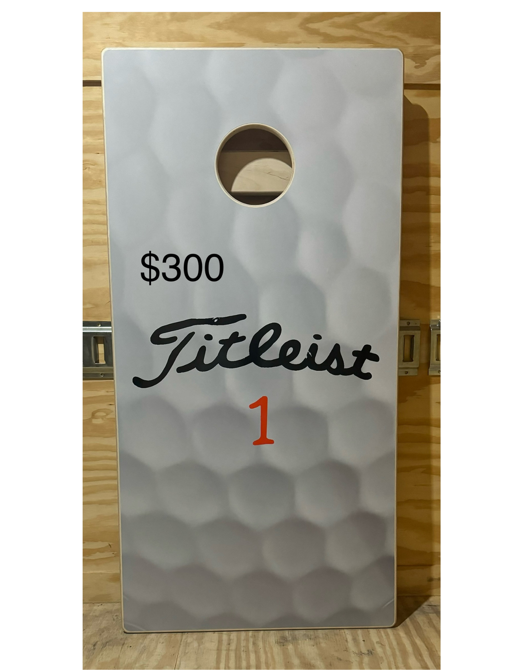 Golf Themed Cornhole Boards