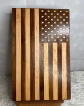 Load image into Gallery viewer, American Flag Cutting Board
