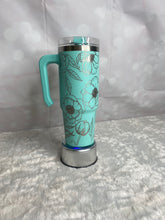 Load image into Gallery viewer, Mixed Flowers Laser Tumbler
