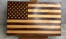 Load image into Gallery viewer, American Flag Cutting Board
