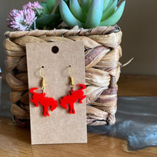 Load image into Gallery viewer, Broncho laser earrings
